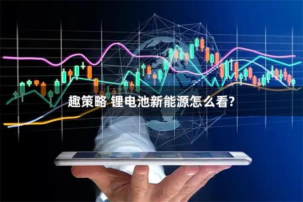 趣策略 锂电池新能源怎么看?