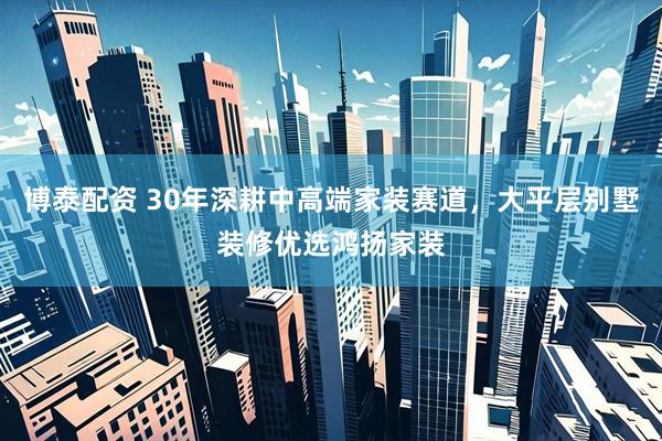 博泰配资 30年深耕中高端家装赛道，大平层别墅装修优选鸿扬家装